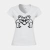 Softstyle™ women's v-neck t-shirt Thumbnail