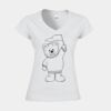 Softstyle™ women's v-neck t-shirt Thumbnail