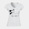 Softstyle™ women's v-neck t-shirt Thumbnail