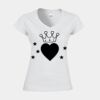 Softstyle™ women's v-neck t-shirt Thumbnail