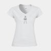 Softstyle™ women's v-neck t-shirt Thumbnail