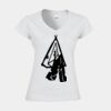 Softstyle™ women's v-neck t-shirt Thumbnail