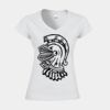 Softstyle™ women's v-neck t-shirt Thumbnail