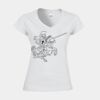 Softstyle™ women's v-neck t-shirt Thumbnail