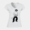 Softstyle™ women's v-neck t-shirt Thumbnail