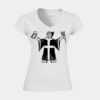 Softstyle™ women's v-neck t-shirt Thumbnail