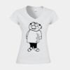 Softstyle™ women's v-neck t-shirt Thumbnail