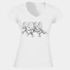 Softstyle™ women's v-neck t-shirt Thumbnail