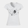 Softstyle™ women's v-neck t-shirt Thumbnail