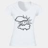 Softstyle™ women's v-neck t-shirt Thumbnail