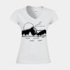 Softstyle™ women's v-neck t-shirt Thumbnail