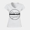 Softstyle™ women's v-neck t-shirt Thumbnail