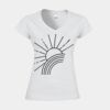 Softstyle™ women's v-neck t-shirt Thumbnail