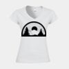 Softstyle™ women's v-neck t-shirt Thumbnail