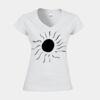 Softstyle™ women's v-neck t-shirt Thumbnail