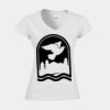 Softstyle™ women's v-neck t-shirt Thumbnail