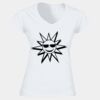 Softstyle™ women's v-neck t-shirt Thumbnail