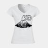 Softstyle™ women's v-neck t-shirt Thumbnail