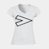 Softstyle™ women's v-neck t-shirt Thumbnail