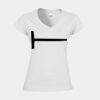 Softstyle™ women's v-neck t-shirt Thumbnail