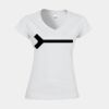 Softstyle™ women's v-neck t-shirt Thumbnail