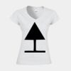 Softstyle™ women's v-neck t-shirt Thumbnail