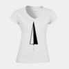 Softstyle™ women's v-neck t-shirt Thumbnail