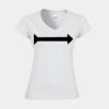 Softstyle™ women's v-neck t-shirt Thumbnail