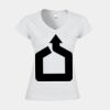 Softstyle™ women's v-neck t-shirt Thumbnail