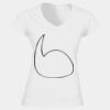 Softstyle™ women's v-neck t-shirt Thumbnail