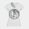 Softstyle™ women's v-neck t-shirt Thumbnail