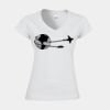 Softstyle™ women's v-neck t-shirt Thumbnail