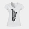 Softstyle™ women's v-neck t-shirt Thumbnail