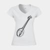 Softstyle™ women's v-neck t-shirt Thumbnail