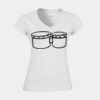 Softstyle™ women's v-neck t-shirt Thumbnail