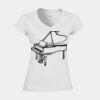 Softstyle™ women's v-neck t-shirt Thumbnail