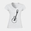 Softstyle™ women's v-neck t-shirt Thumbnail