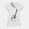 Softstyle™ women's v-neck t-shirt Thumbnail