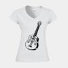 Softstyle™ women's v-neck t-shirt Thumbnail