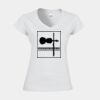 Softstyle™ women's v-neck t-shirt Thumbnail