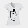 Softstyle™ women's v-neck t-shirt Thumbnail