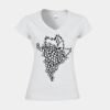 Softstyle™ women's v-neck t-shirt Thumbnail