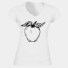 Softstyle™ women's v-neck t-shirt Thumbnail