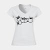 Softstyle™ women's v-neck t-shirt Thumbnail