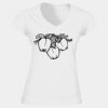 Softstyle™ women's v-neck t-shirt Thumbnail