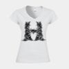 Softstyle™ women's v-neck t-shirt Thumbnail