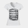 Softstyle™ women's v-neck t-shirt Thumbnail