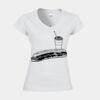 Softstyle™ women's v-neck t-shirt Thumbnail