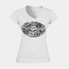 Softstyle™ women's v-neck t-shirt Thumbnail