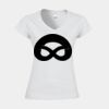 Softstyle™ women's v-neck t-shirt Thumbnail